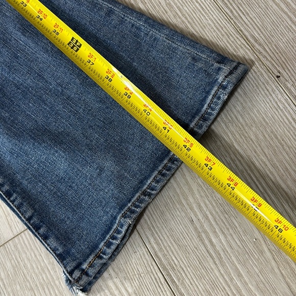 Levi’s High Rise Flare Wide Leg Jeans Retro Style size 27 - Picture 10 of 14